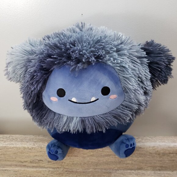 Squishmallows Fantasy Squad Dani the Navy Blue Bigfoot Yeti Sasquatch 12" Plush - Picture 2 of 5